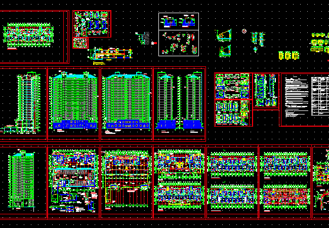 全套高层建筑图纸