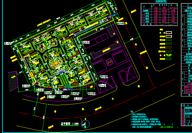 完整小区绿化图