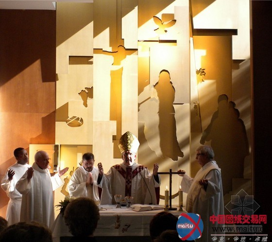 Peñín Architects设计圣何西小礼拜堂