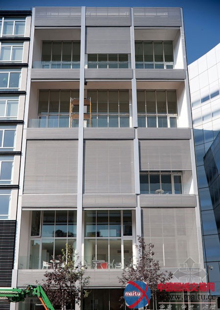 纽约金属百叶窗住宅楼 坂茂设计