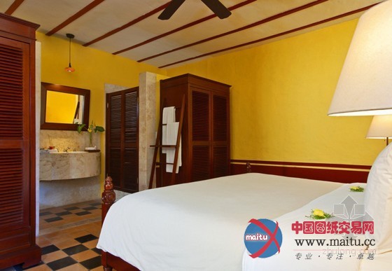 墨西哥坎佩切豪华精选酒店设计 色彩鲜艳的装饰