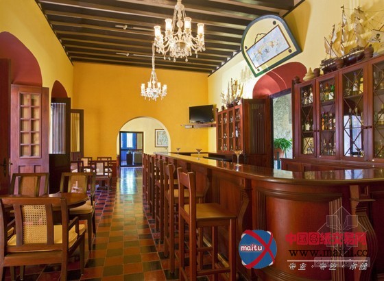 墨西哥坎佩切豪华精选酒店设计 色彩鲜艳的装饰