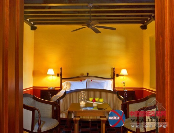 墨西哥坎佩切豪华精选酒店设计 色彩鲜艳的装饰