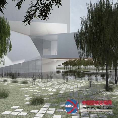 斯蒂文·霍尔设计的中国青岛“艺术岛屿”博物馆建筑方案赢得竞赛