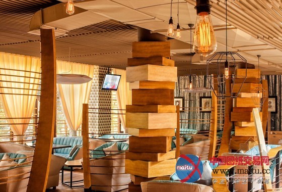 设计巧妙!阿拉木图Judosun餐厅设计