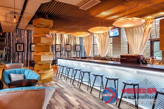 设计巧妙!阿拉木图Judosun餐厅设计