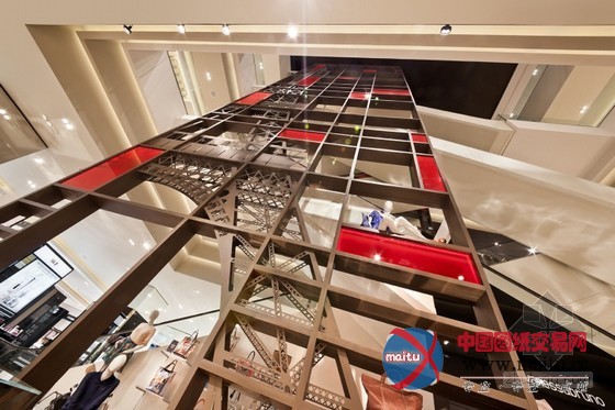 Galeries Lafayette老佛爷百货品牌商店设计