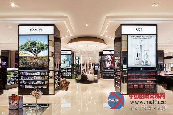 Galeries Lafayette老佛爷百货品牌商店设计