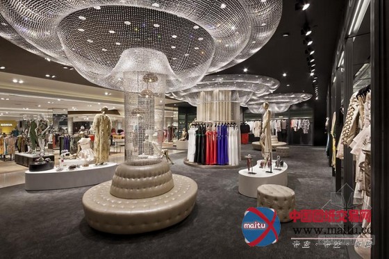 Galeries Lafayette老佛爷百货品牌商店设计