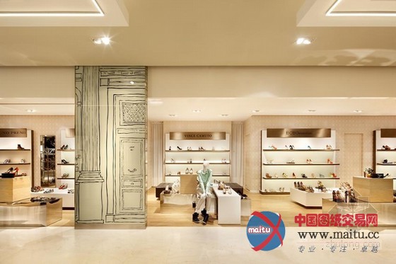 Galeries Lafayette老佛爷百货品牌商店设计